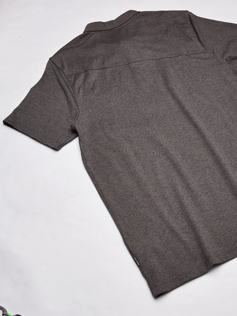 Volcom Men's Wowzer Modern Fit Cotton Polo Shirt, Stealth, Large - Image 3